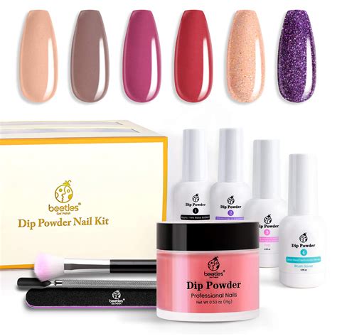 dipping nail powder starter kit|More.